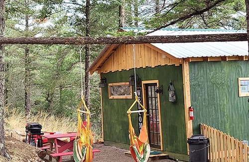 Mayhill Cabin | Rustic Romantic Treehouse Near Cloudcroft New Mexico