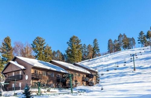 Iron Mountain Hotel | Rustic Room | Indoor Swimming Pool and Mountain Views | Pets are Welcome