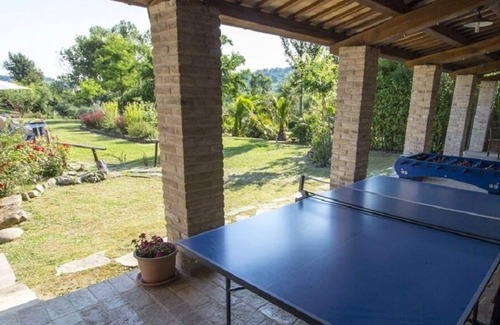 Santa Vittoria in Matenano Villa | Rustic Stone Villa Sleeping A Total Of 12 Guests In Four Inter-Communicating Apartments With Private