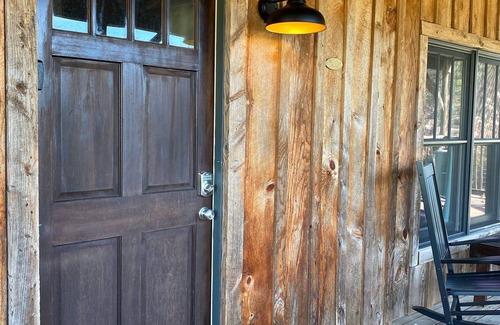 Weaverville Apartment | Rustic surroundings with modern comforts