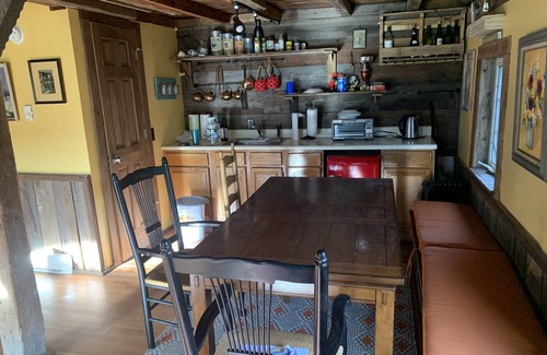 Shohola Cottage | Rustic two bedroom cottage on riverside in Shohola PA