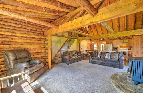 Zanesville House | Rustic Zanesville Getaway with Expansive Yard!
