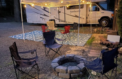 Stafford House | RV on Private Site at Roaring Brook Campground