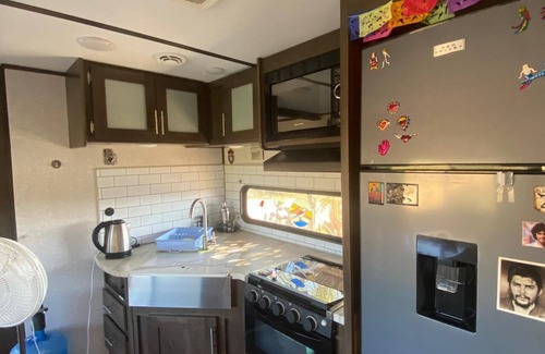 Puerto Escondido House | RV on the beach with pool and Starlink