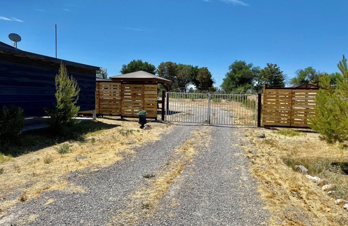 Pahrump Apartment | RV1 Camper privacy of your own with 50 amp EV charging outlet available.