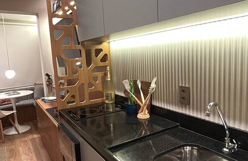 Perdizes Apartment | São Paulo | 3 min from Allianz Parque | 24-hour reception | Luxury studio