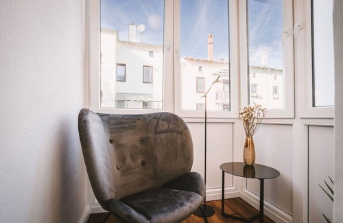 St Lorenz Condo | Sadebo balcony - 1,2km City center - kitchen
