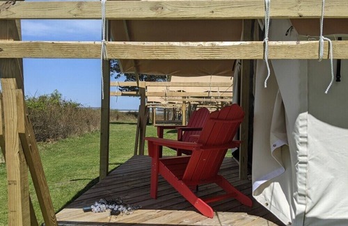 Northwest Harbor RV Rental | Safari Tent Glamping,S5-CedarPt, East Hampton, NY