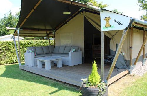 Nistelrode Other | Safaritent Geitje met privé sanitair