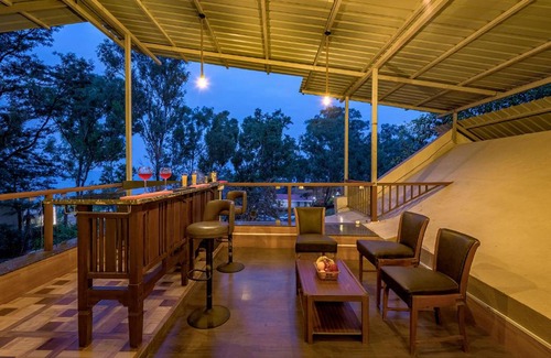 Wai Villa | SaffronStays Casa Tranquil, Panchgani - pet-friendly veg only pool villa