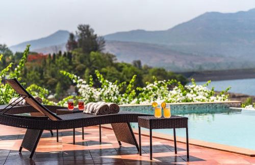 Kadadhe Villa | SaffronStays Shambhala Lakeside-Infinity Pool Villa in Pawna