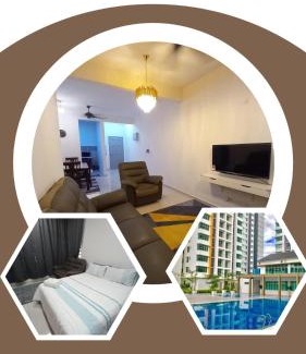 Hulu Kinta Apartment | SAFIYYA HOMES MERU RAYA - WIFI/NETFLIX