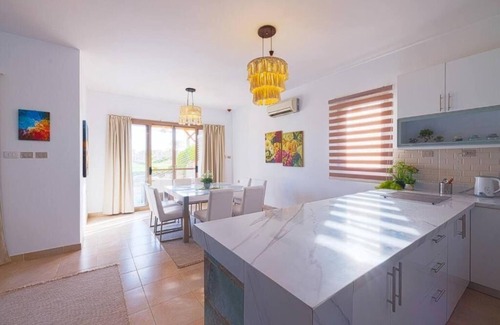 Ain Sokhna House | Safty Palm Oasis Private Pool with Golf View & 5 minutes away Beach Access