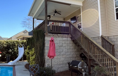 Bath House | Salt Water Private Pool, Masters Rental, <20mins from the course and AGS airport