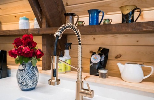 Lowell Point Cabin | Salted Roots Red Door A-Frame Cabin