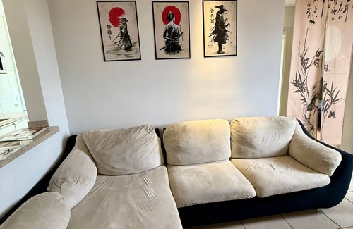 Amambai Apartment | Samurai sword apartment: Oriental decoration