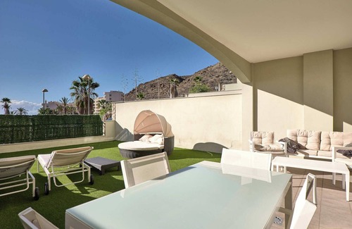 Palm-Mar Apartment | SAN REMO PALM MAR APARTMENT WITH STANDARD GARDEN AND GARAGE IN SAN REMO VIEW M