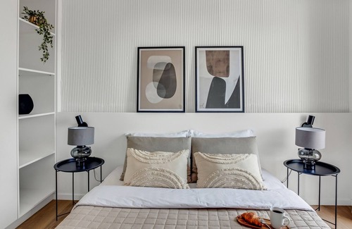 Thessaloniki Apartment | Sanders Arch - Efficient 1-Bdr. Apt. w/ Sofa-Bed