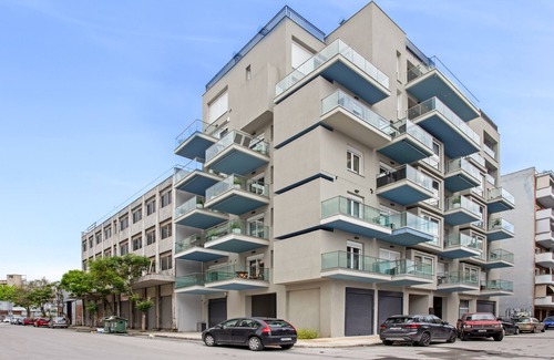Thessaloniki Apartment | Sanders Old Port - Precious 1-Bdr Apt with Balcony