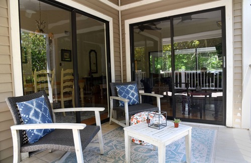 Shell Harbor House | "Sanibel Oasis", Private Home with heated pool on a canal