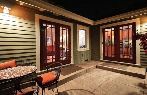 Westside Santa Cruz Cottage | Santa Cruz Sanctuary with hot tub in bamboo garden