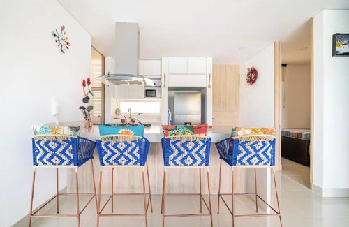 Historic Center Apartment | Santa Marta Beach Fun Reserva del Mar 3-Bdrm Apartment 17th Floor Beach Heaven