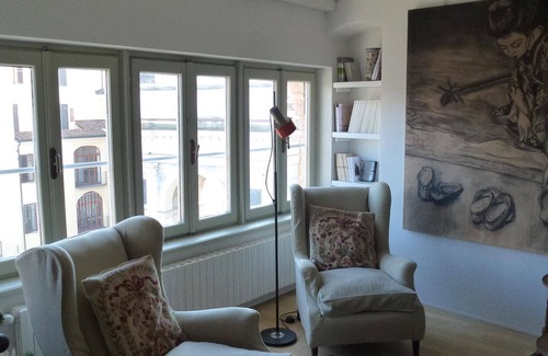 Savigliano Apartment | Santarosa Suites - Overlooking a magnificent Renaissance square