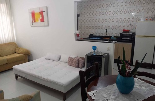 Boqueirao Apartment | Santos Apartment, 1 Bedroom, Channel 4, 06 People