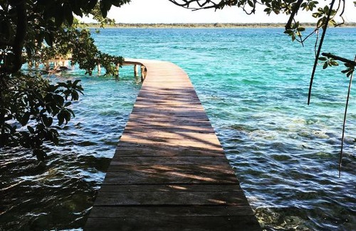 Bacalar House | SANTUARIO SOL LAGOON FRONT 24 PAX 6 br cuartos