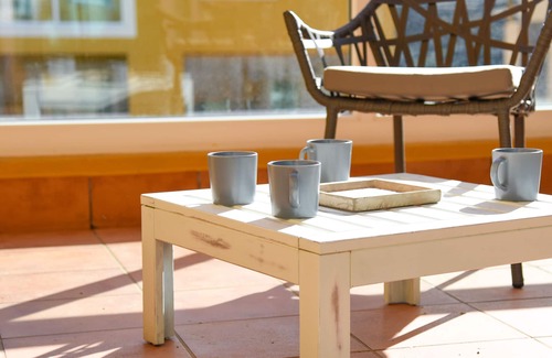 Los Lagos Apartment | Sara Cabana Beach - Luxury apartment with roof terrace in El cotillo