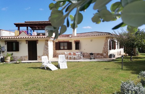 Costa Rei Villa | Sardinia-PiscinaRei(CA). Villa Laura at 400 m. from the amazing beach