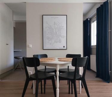 Etelainen District Apartment | Saunallinen kolmio Jätkäsaaressa