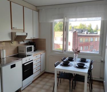 Hameenlinna Apartment | Saunallinen tilava kaksio keskustan ja rautatieaseman tuntumassa