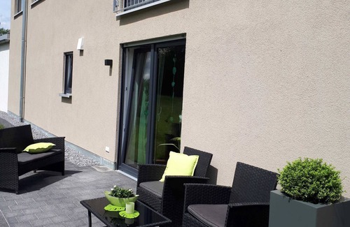 Eberstadt Apartment | Sauvignon Blanc (double room with terrace) - Weinlodge am Geissberg