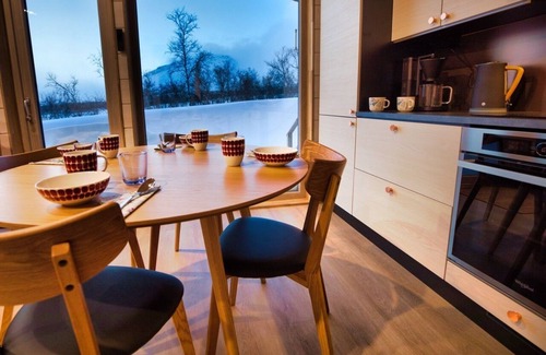Kilpisjarvi Cottage | Scenic Arctic Retreat with Saana fell views & riverfront in Kilpisjärvi