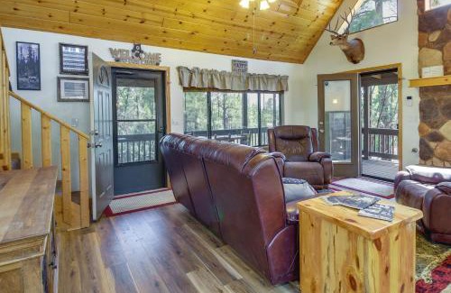 Show Low House | Scenic Arizona Cabin about 2 Mi to Show Low Lake!