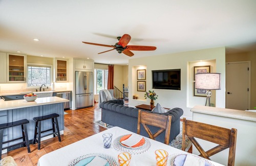 Carmel House | Scenic Carmel Valley Home w/Deck: Steps to River!