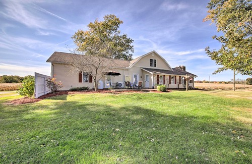 Freedom House | Scenic Gosport Getaway, Over 100 Years Old