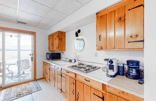 Schuyler Falls House | Scenic lakefront home with gas fireplace, high-speed WiFi, & patio