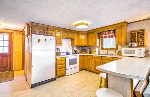 Lyman House | Scenic Lyman Home on Swan Pond w/Wraparound Deck!