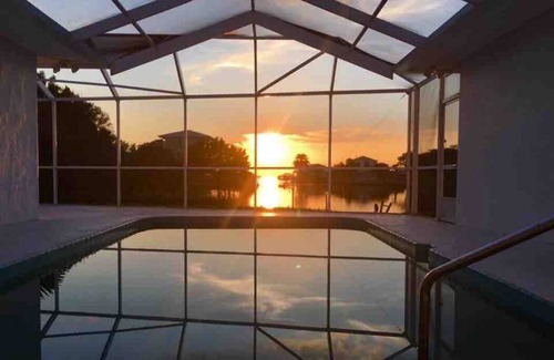 Driftwood Isles House | Scenic Waterfront Gulf View with Private Pool