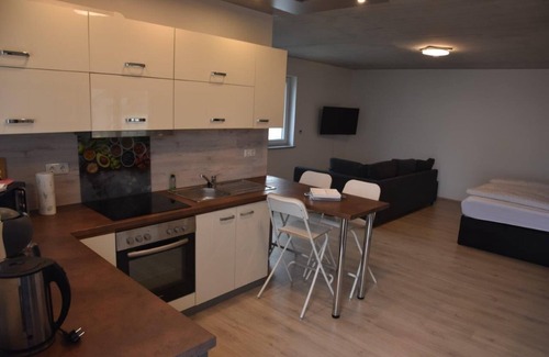 Dingolshausen Apartment | Schönes 1-zimmer-appartement für bis zu 4 Personen mit Kostenfreiem Wlan