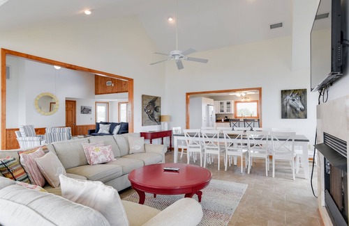Corolla Village House | School's Out: Oceanfront, Pet-Friendly, Pool, Spa