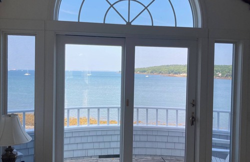 Owls Head House | Schooners Landing - Luxury Oceanfront Home With Lighthouse Views