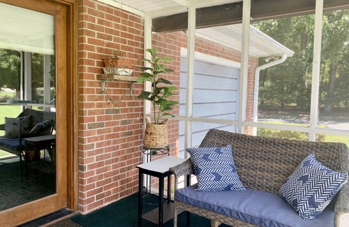 Pendleton House | Screened in Porch, Fenced Yard, Close to it All