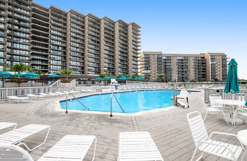 Bethany Beach Condo | Sea Colony Ocean 9th floor condo w/gym, elevator, and shared sauna