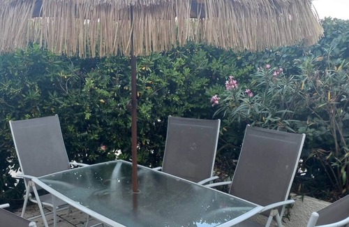 Saint-Cyprien Plage Apartment | SEA FRONT T3 with direct beach & pool access ANCV holiday checks accepted