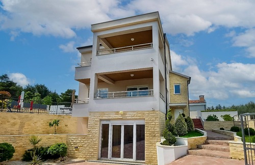 Pridraga House | Sea Front Villa Lucija by Interhome