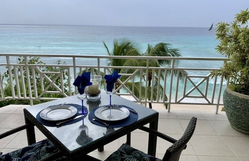 St. Lawrence Gap Condo | SEA SIDE LOCATION, STEPS TO A SANDY BEACH AND SWAYING PALMS!