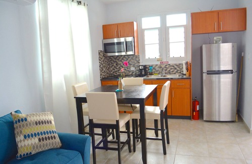 Culebra Pueblo Apartment | Sea Turtle Studio – Upscale Waterview Retreat, Stunning Sunrises & Full Kitchen!